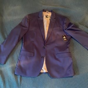 Ocean blue Express suit jacket. Size 40R. New with tags.